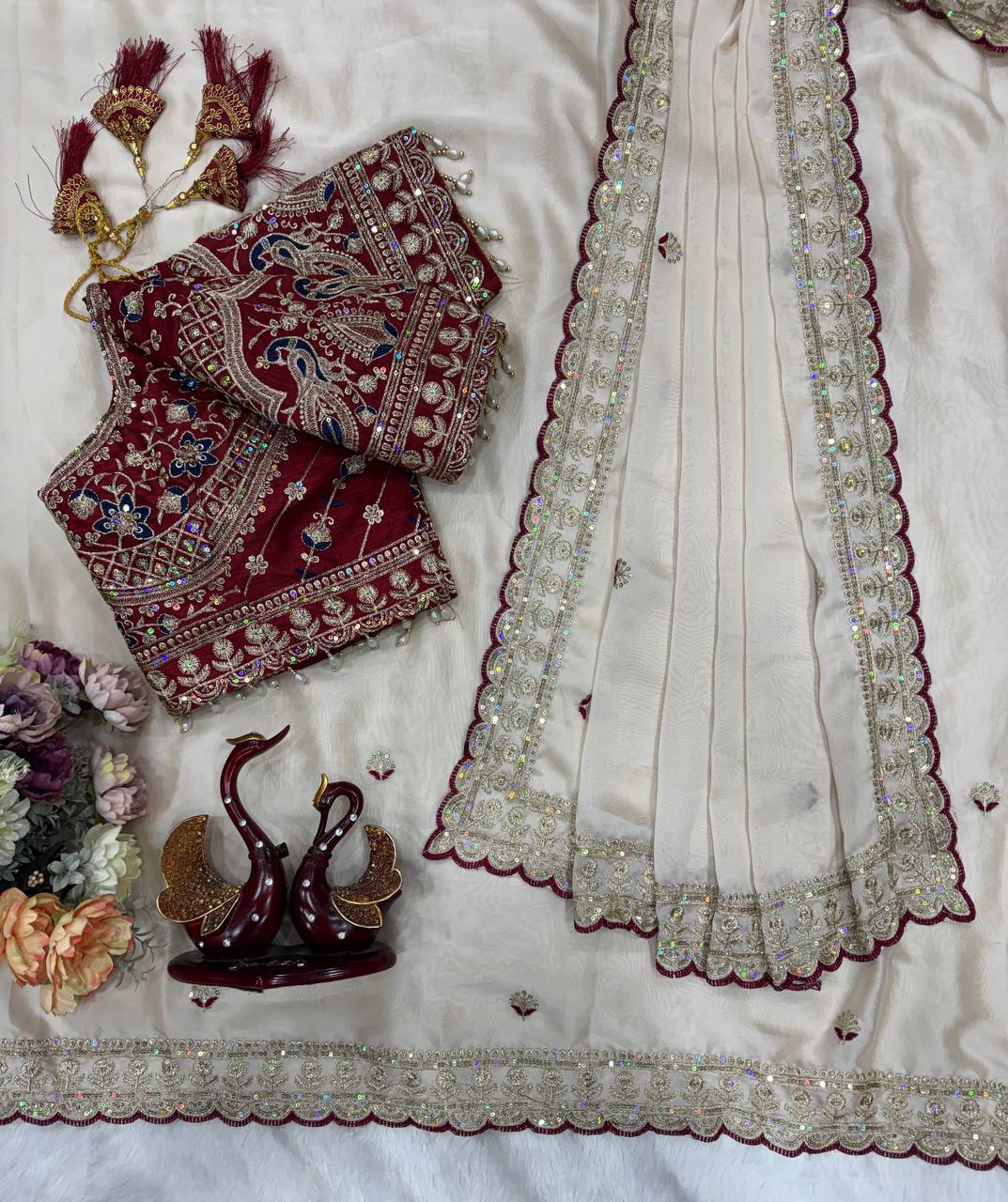 Elegant Designer Saree Collection Featuring Soft Rangoli Silk and Exquisite Sequins Embroidery