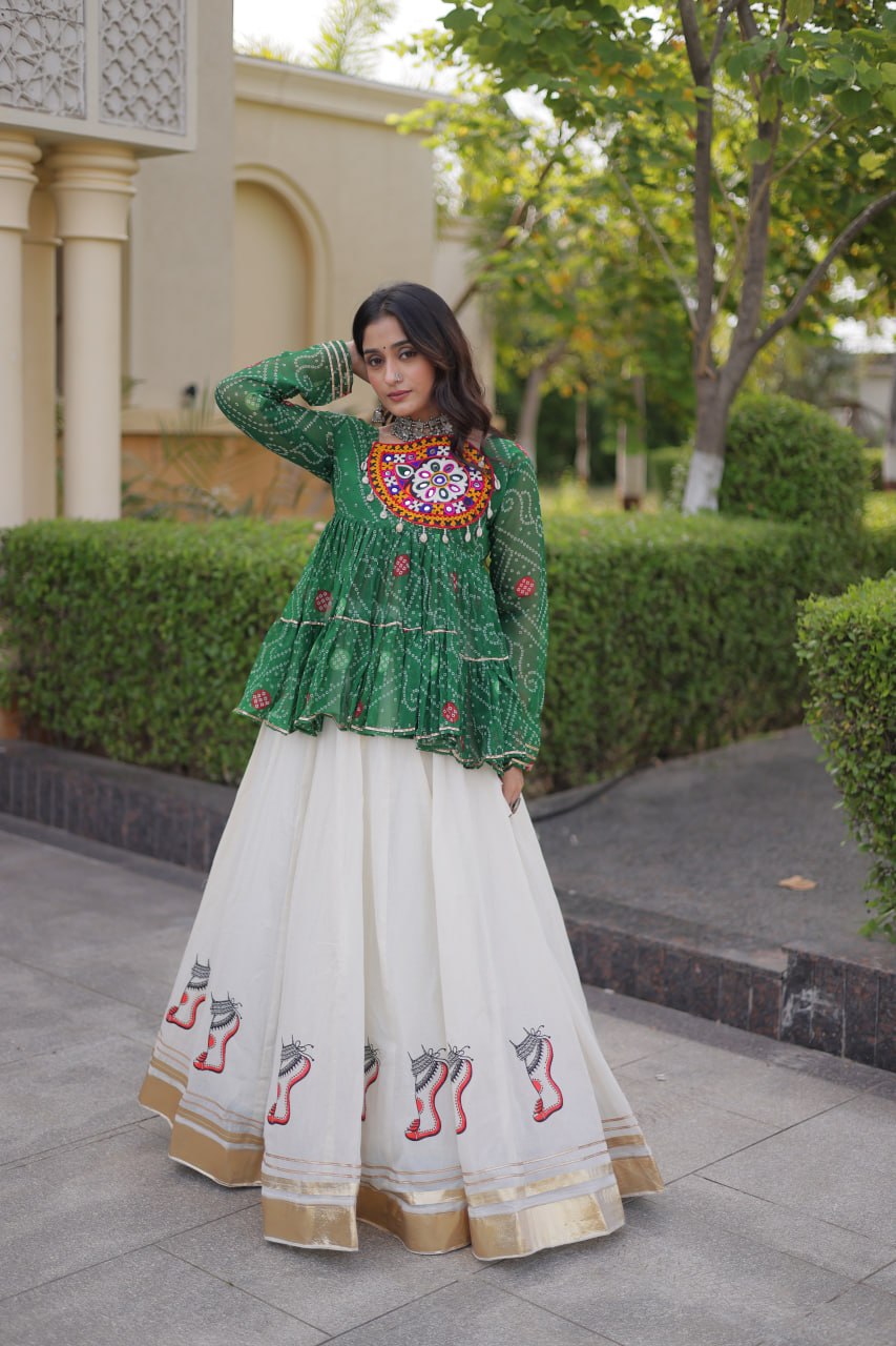 RangBhoomi Navratri Lehenga Choli Collection 2026 - Festive Full-Stitched Set