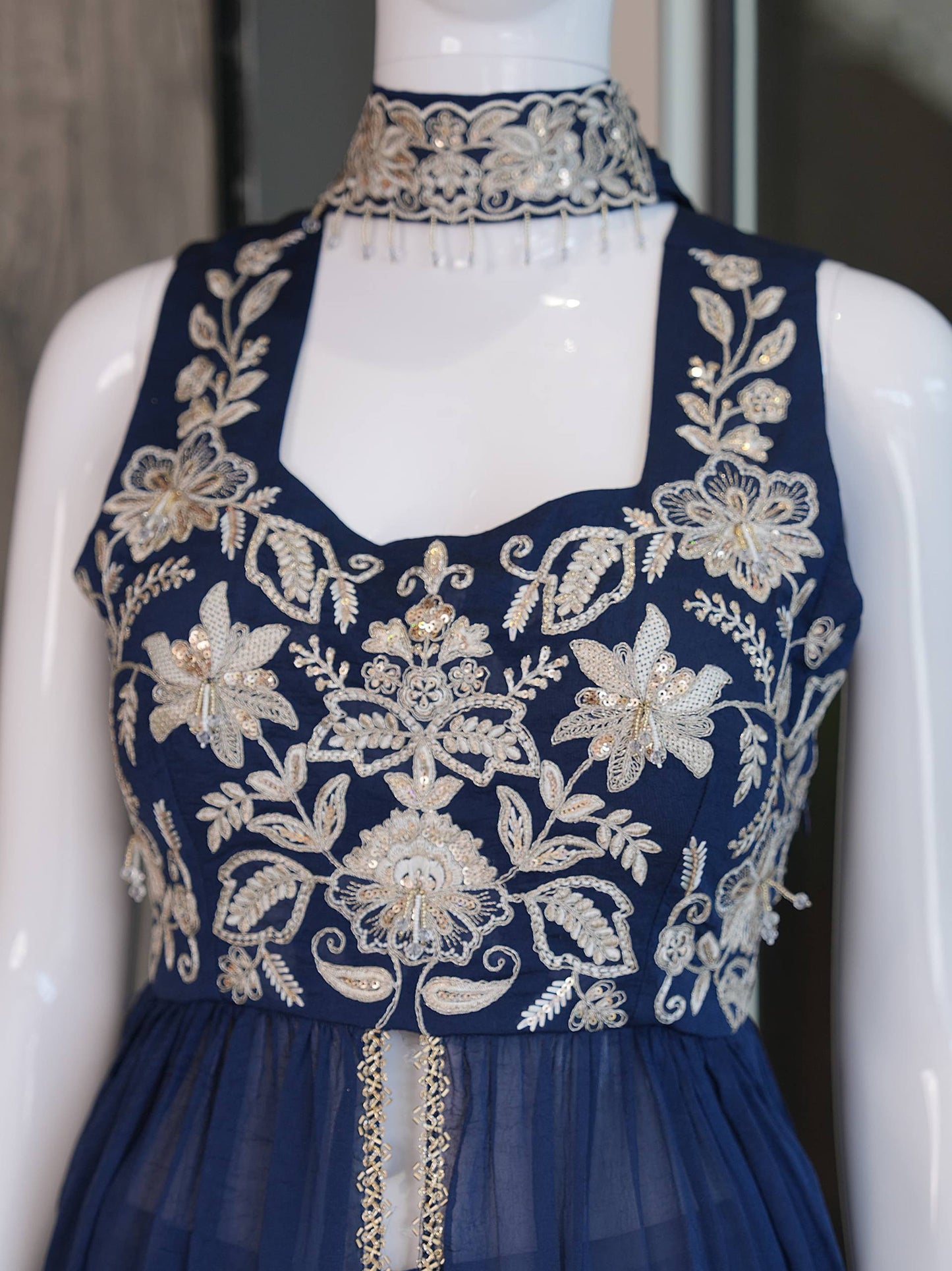 Designer Indo-Western Special Collection by RangBhoomi - Elegant Festive Palazzo Set