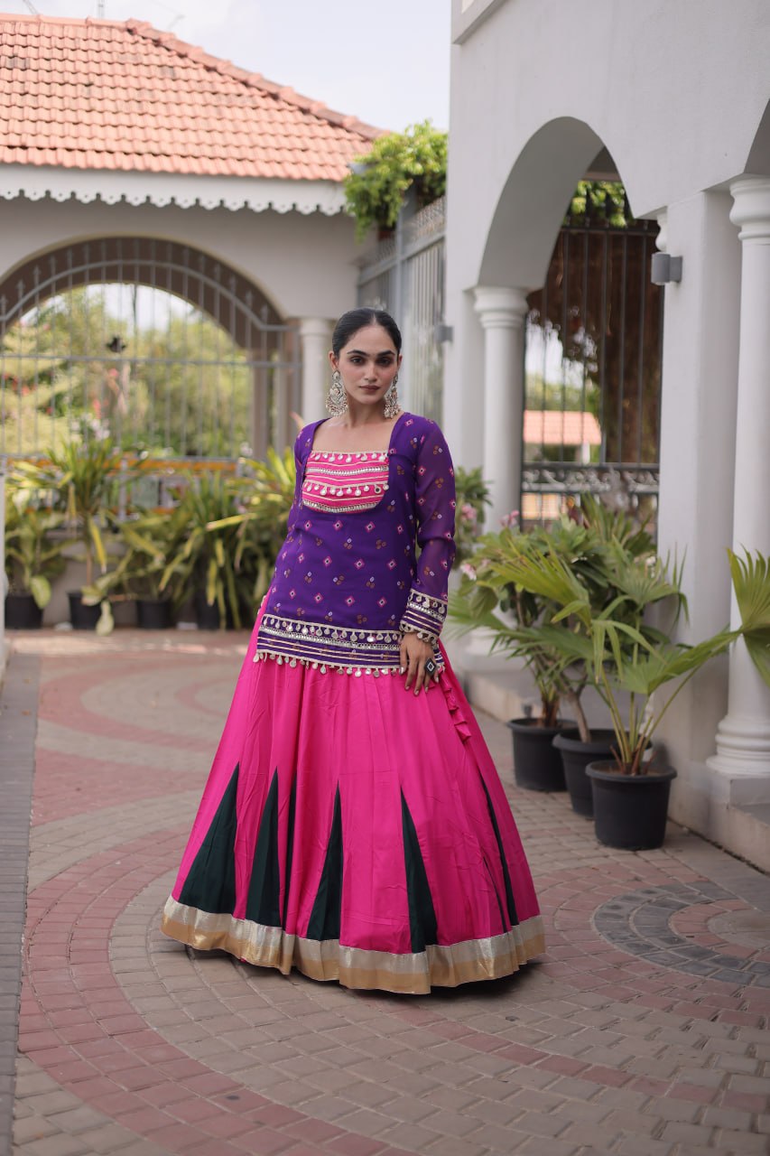 RangBhoomi Navratri Lehenga Choli Collection 2026 - Full-Stitched Festive Set