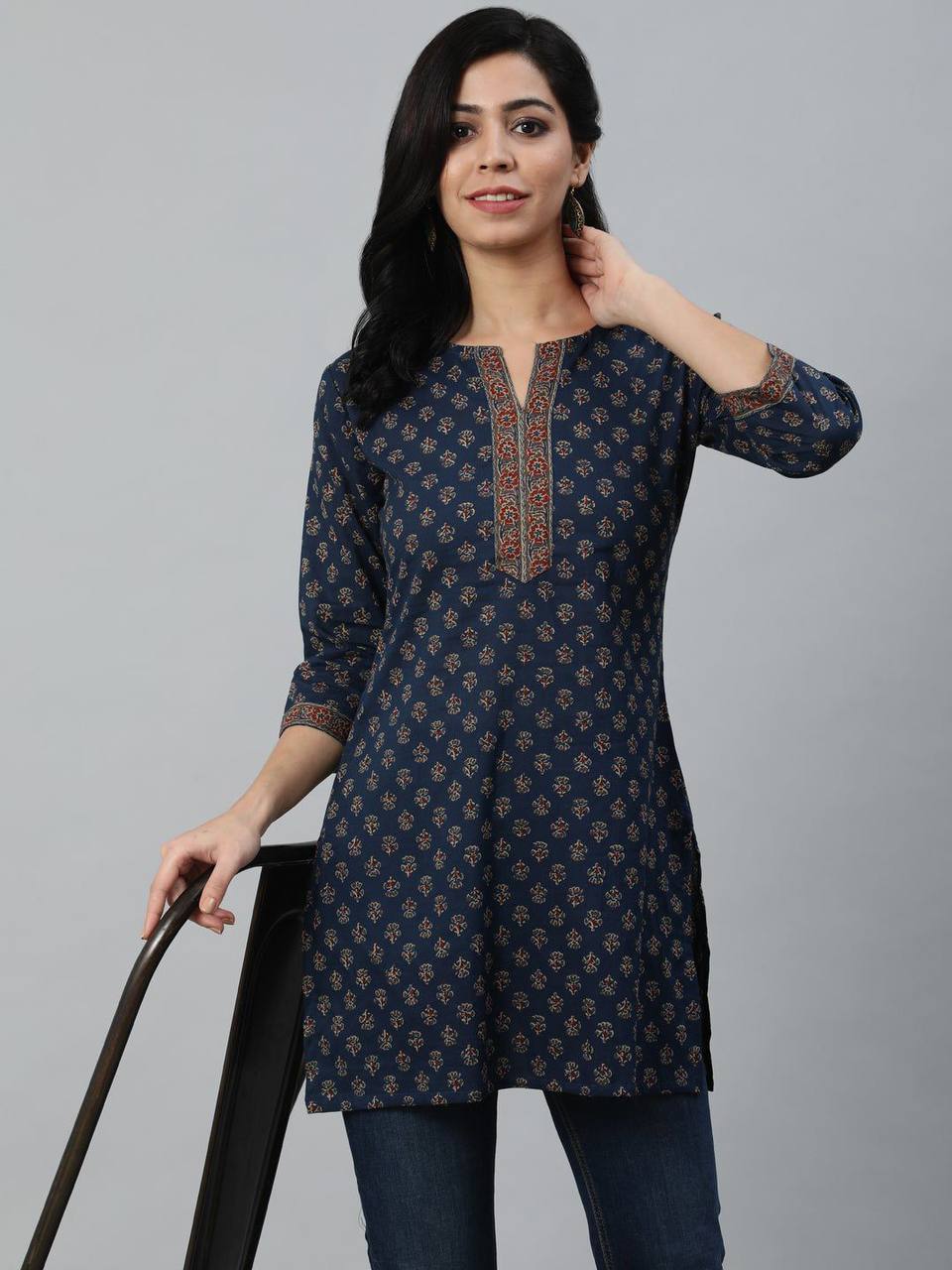 Blush - Office Wear Pure Cotton Kurti