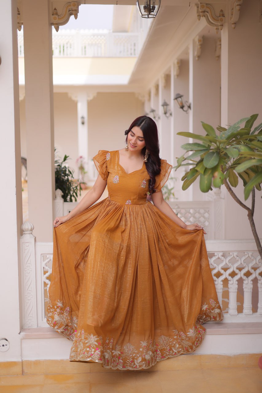 RangBhoomi Premium Designer Ready-Made Gown Collection