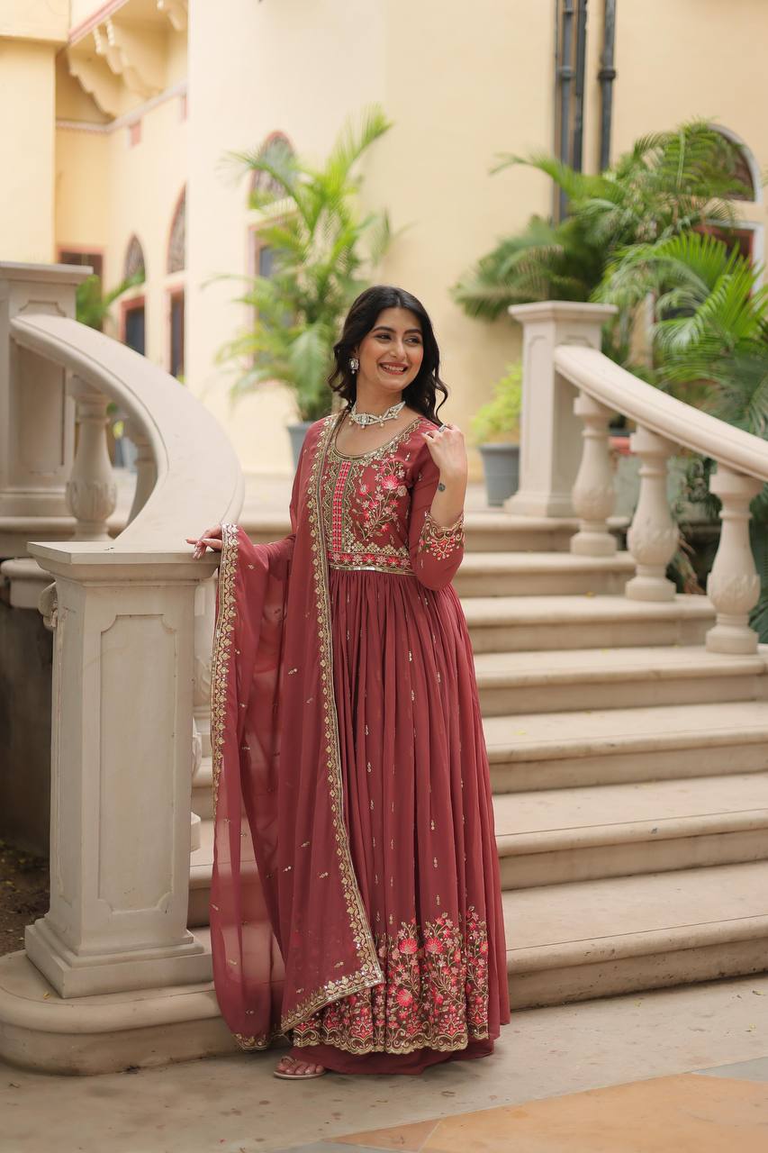 Designer Readymade Top Sahara Duppata Suit