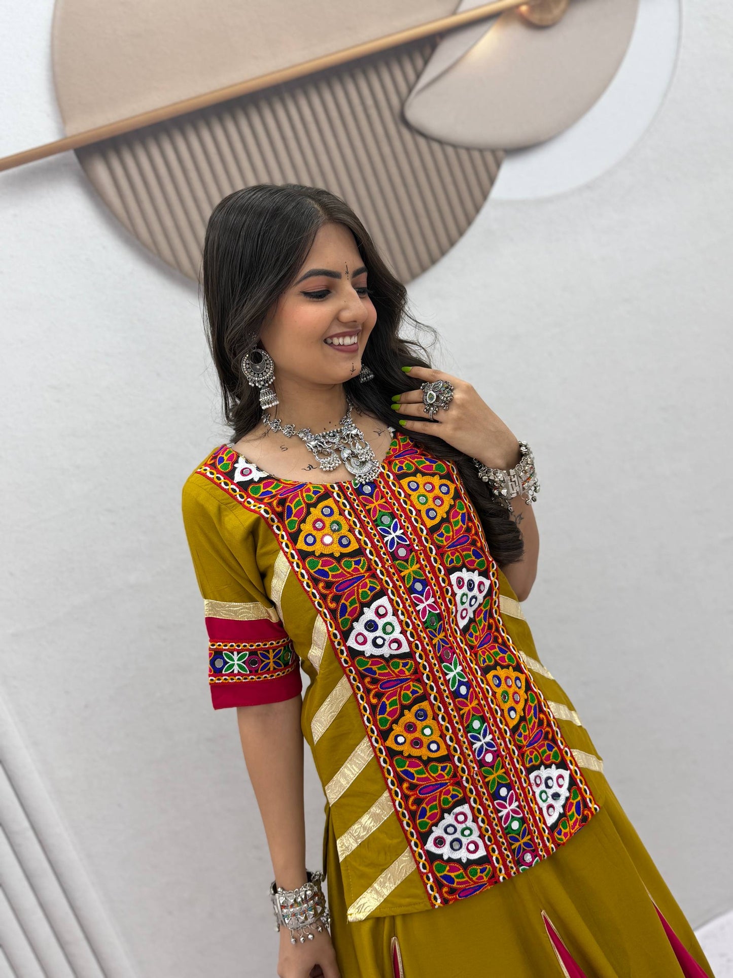 Navratri Special Kediyu Lehenga Set — RangBhoomi Festive Collection