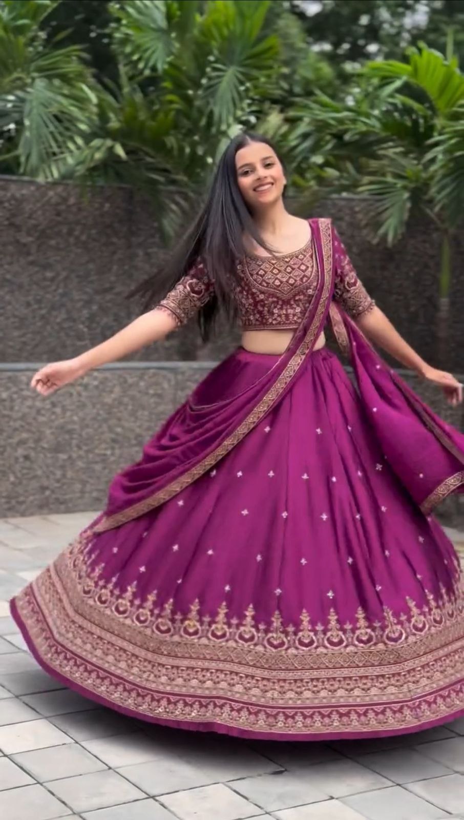 RangBhoomi New Festival Lehenga Choli with Heavy Embroidery and Sequence Work