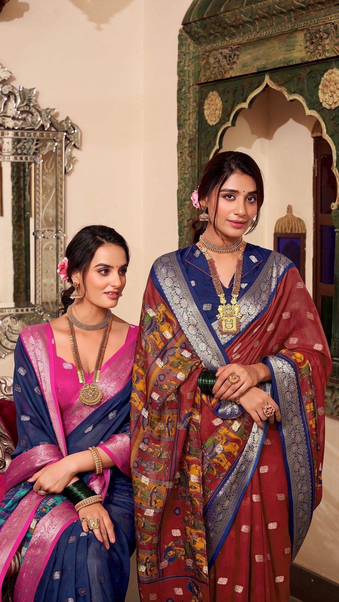 Elegant Handcrafted Saree