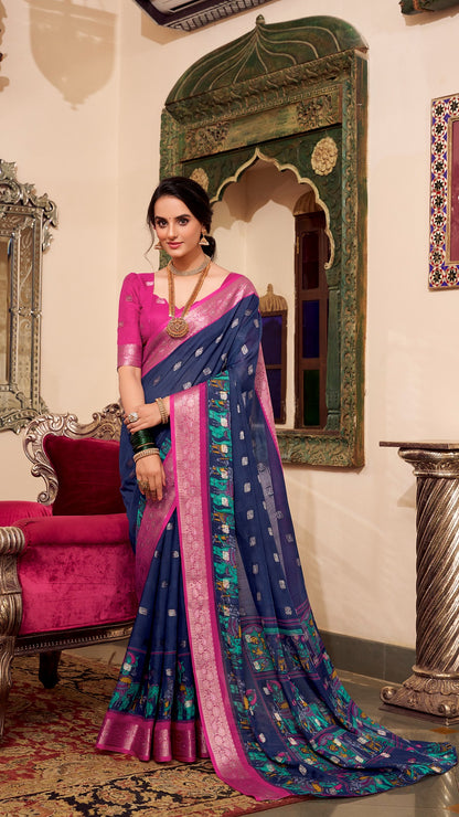 Elegant Handcrafted Saree