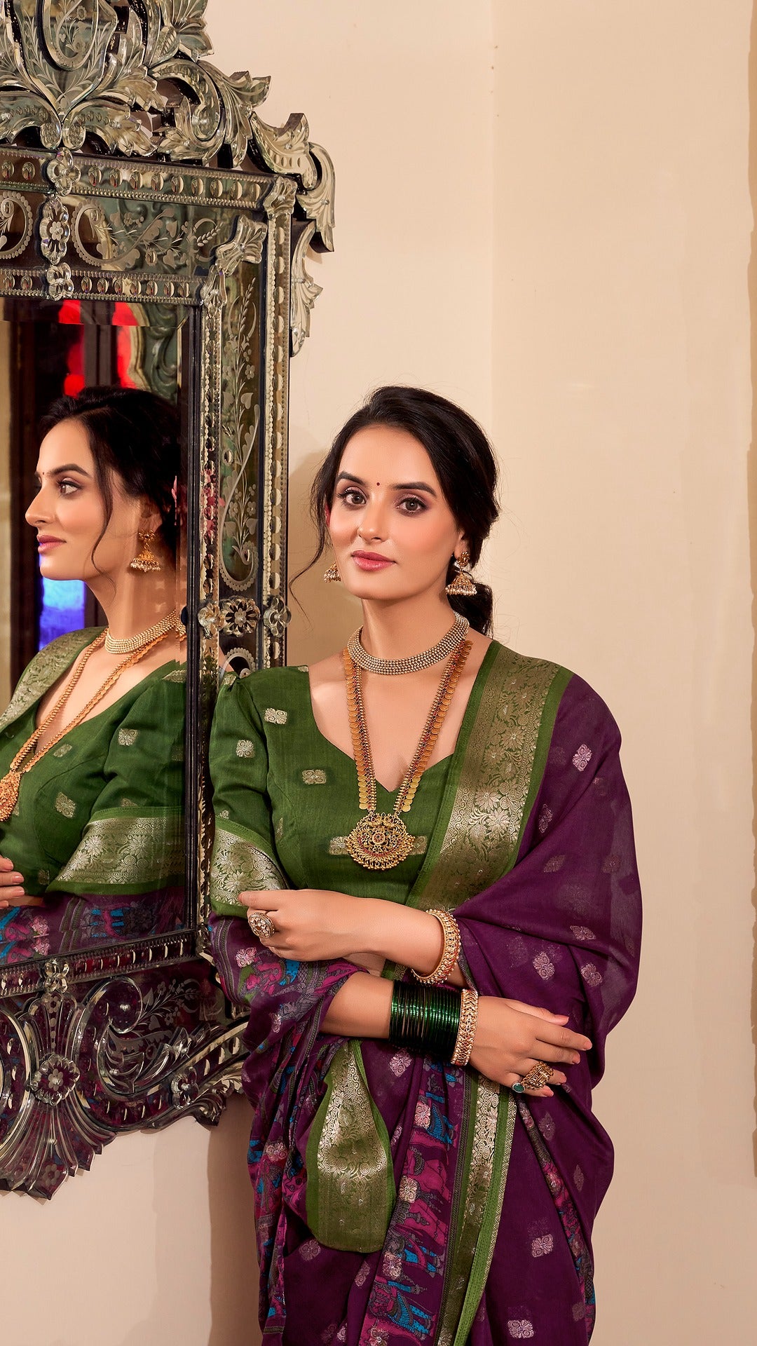Elegant Handcrafted Saree