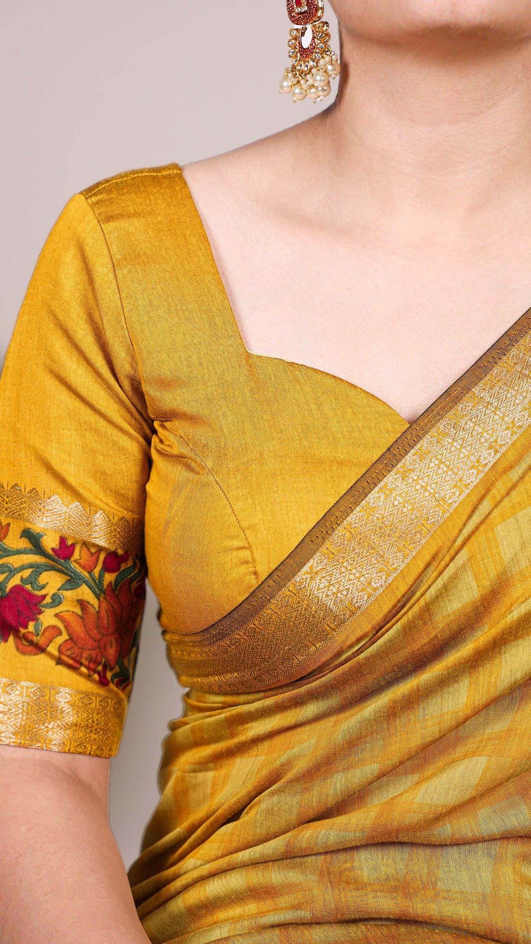Elegant Handcrafted Saree