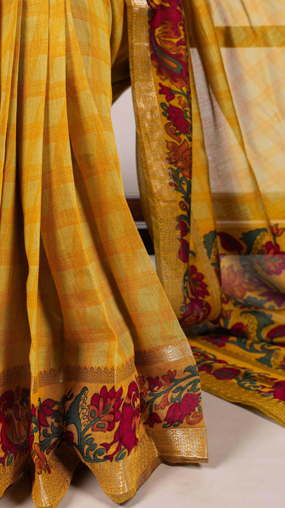 Elegant Handcrafted Saree