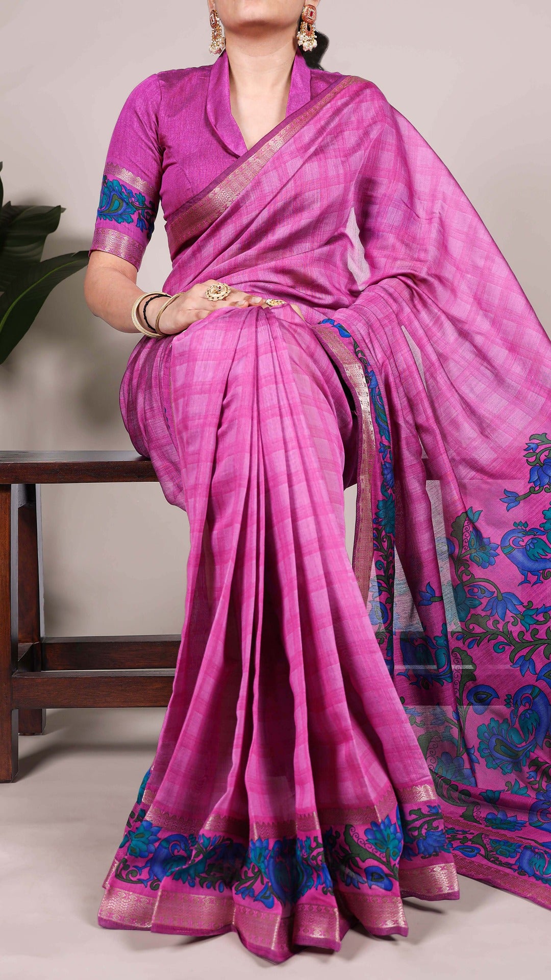 Elegant Handcrafted Saree