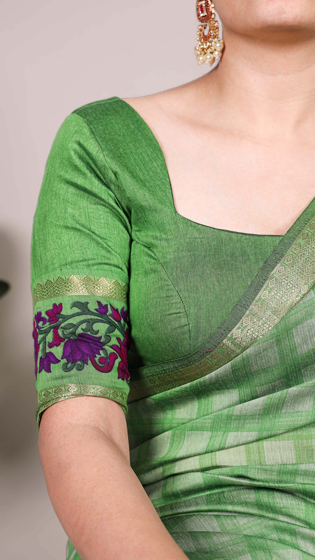 Elegant Handcrafted Saree