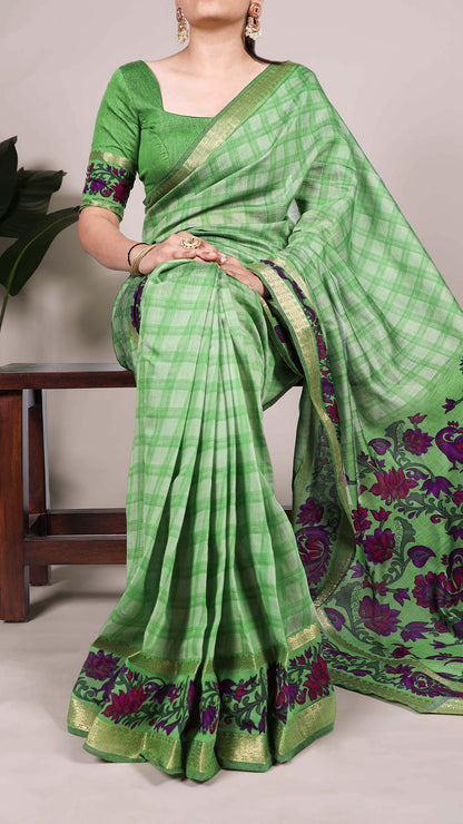 Elegant Handcrafted Saree