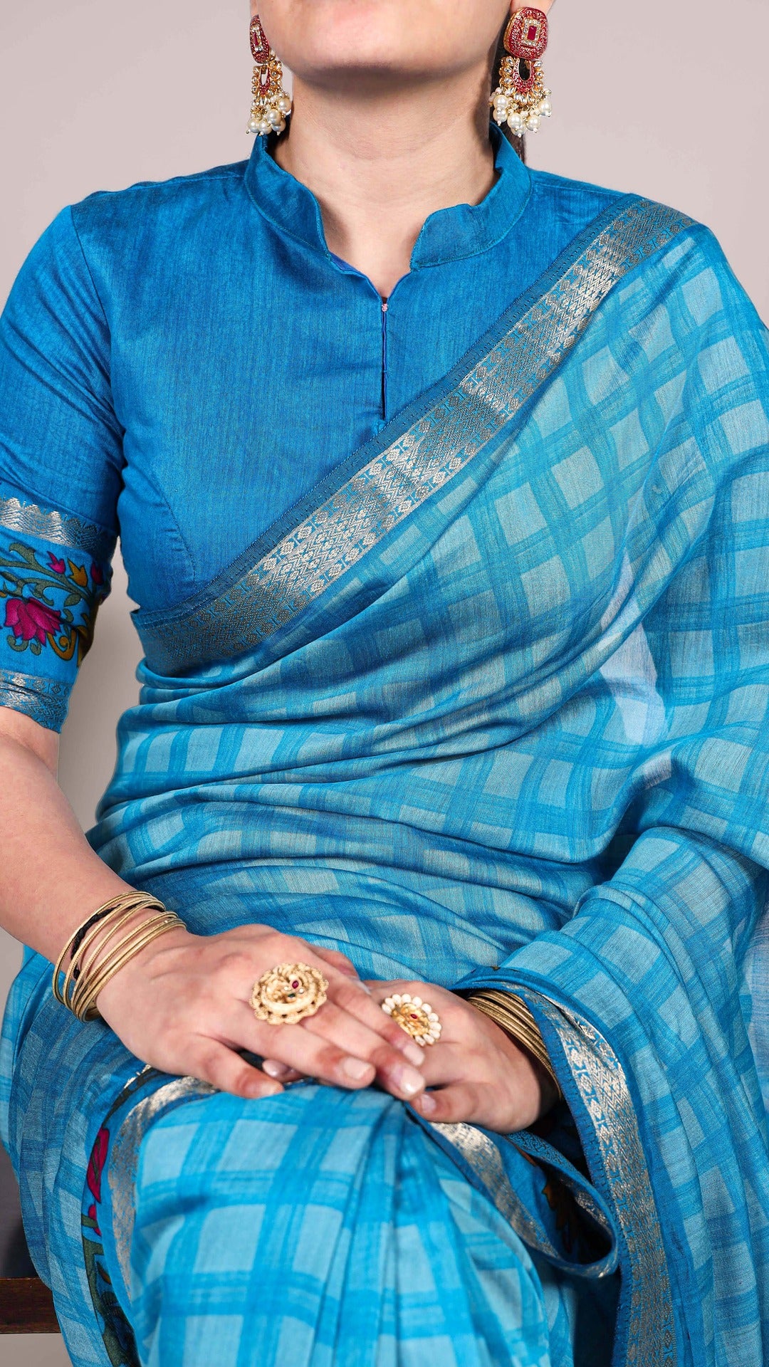 Elegant Handcrafted Saree
