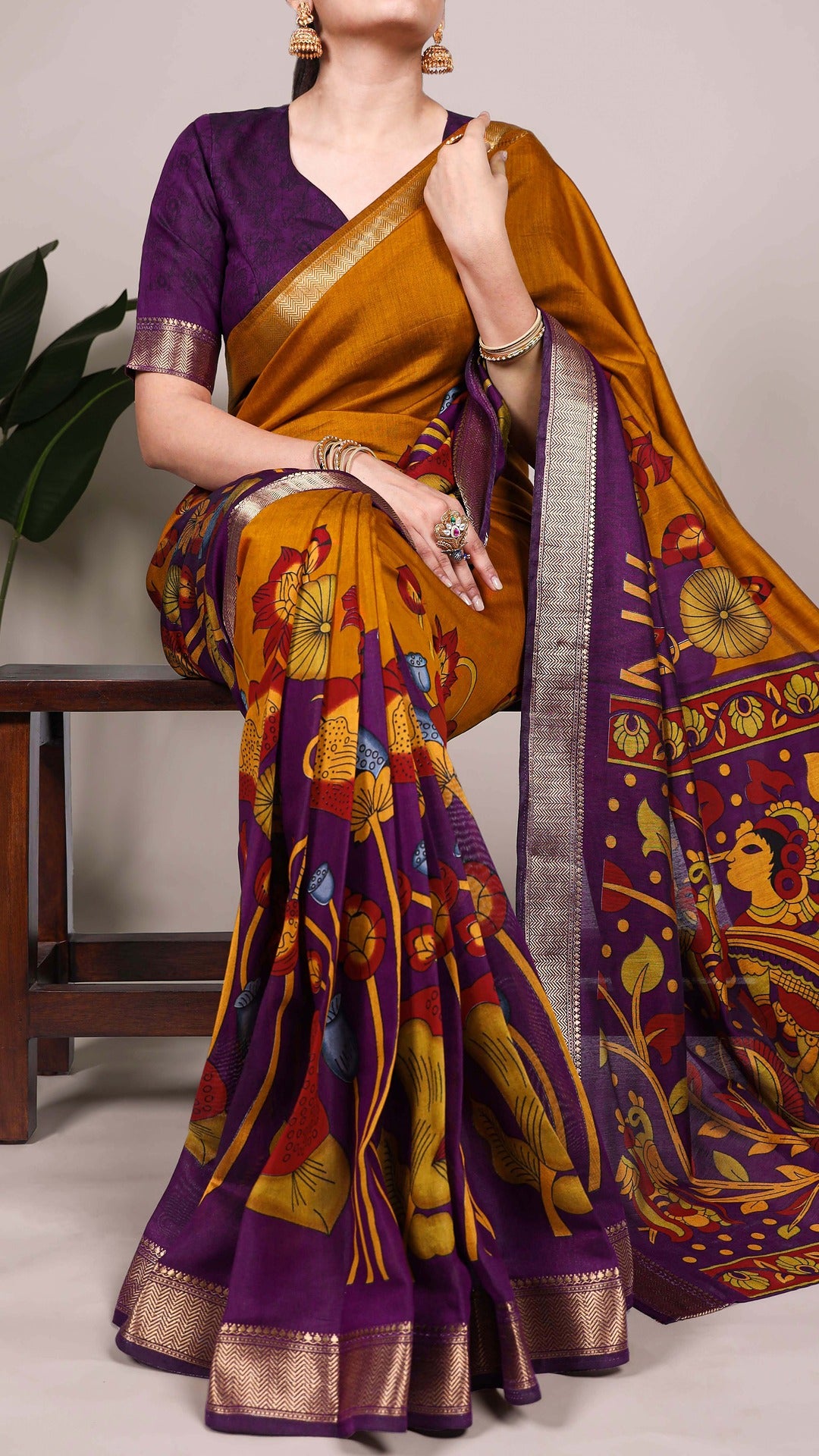 Elegant Handcrafted Saree