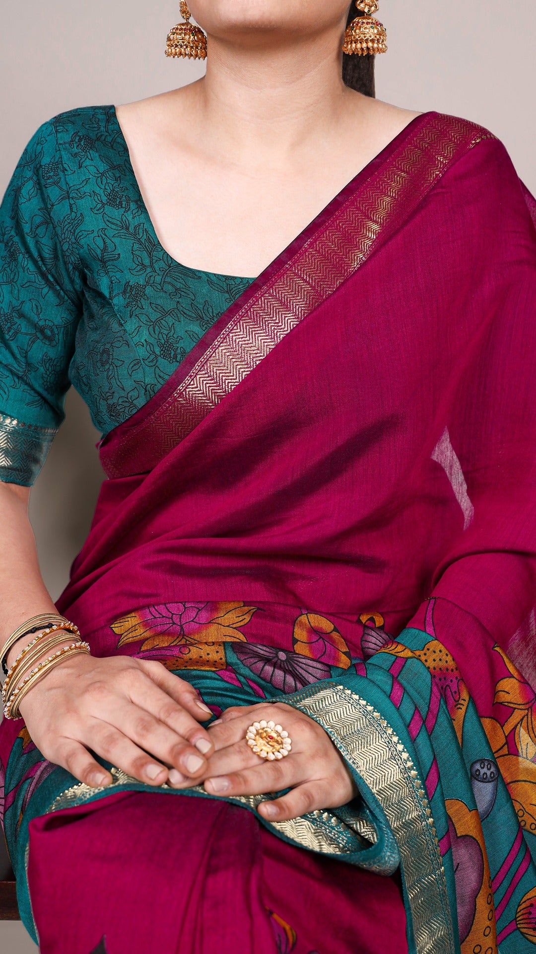 Elegant Handcrafted Saree