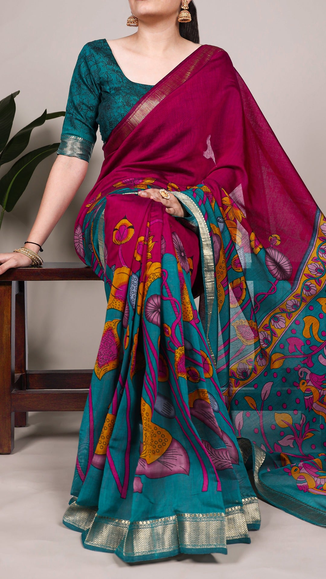 Elegant Handcrafted Saree