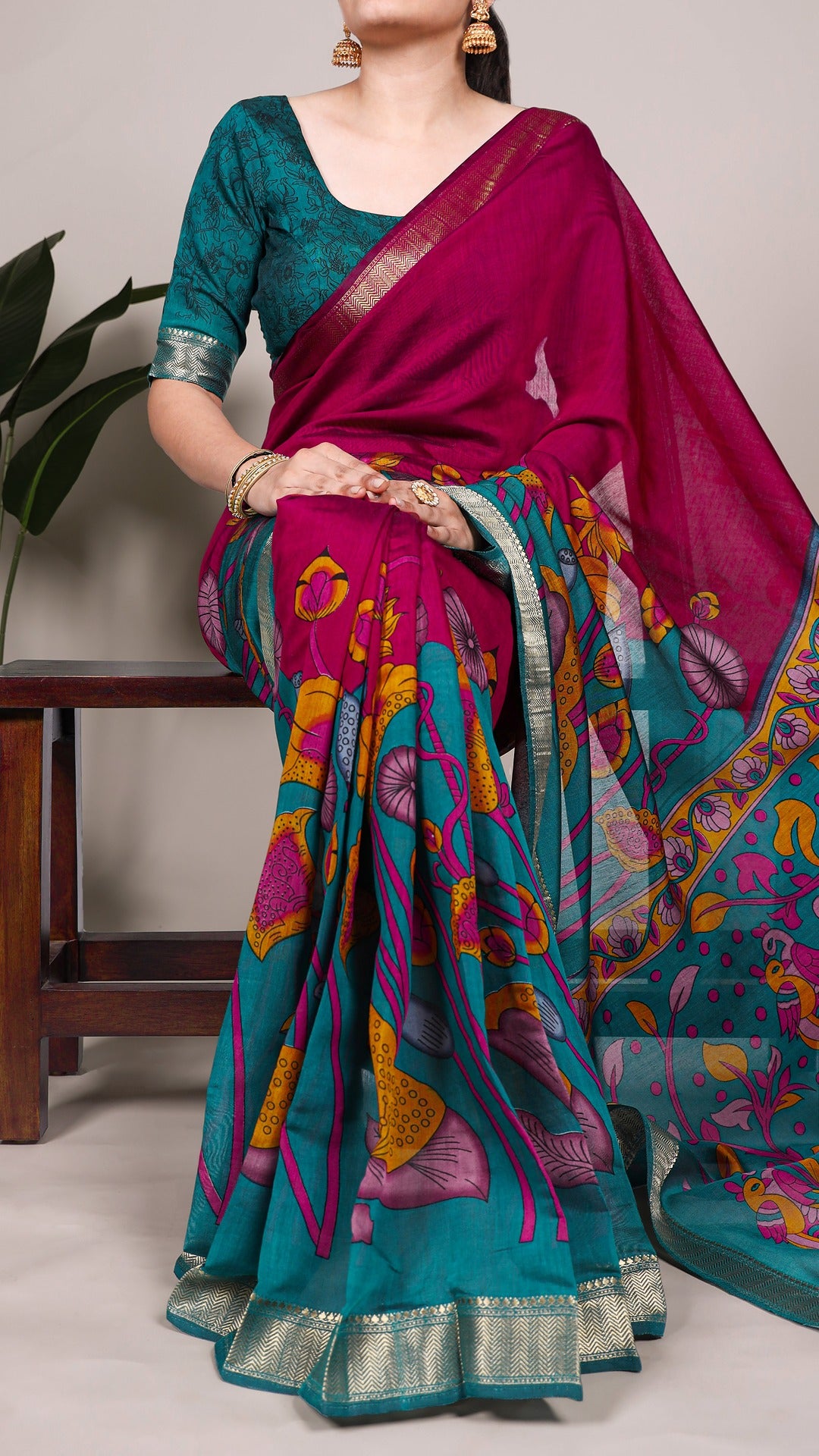 Elegant Handcrafted Saree