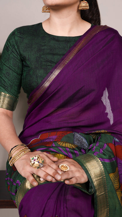 Elegant Handcrafted Saree