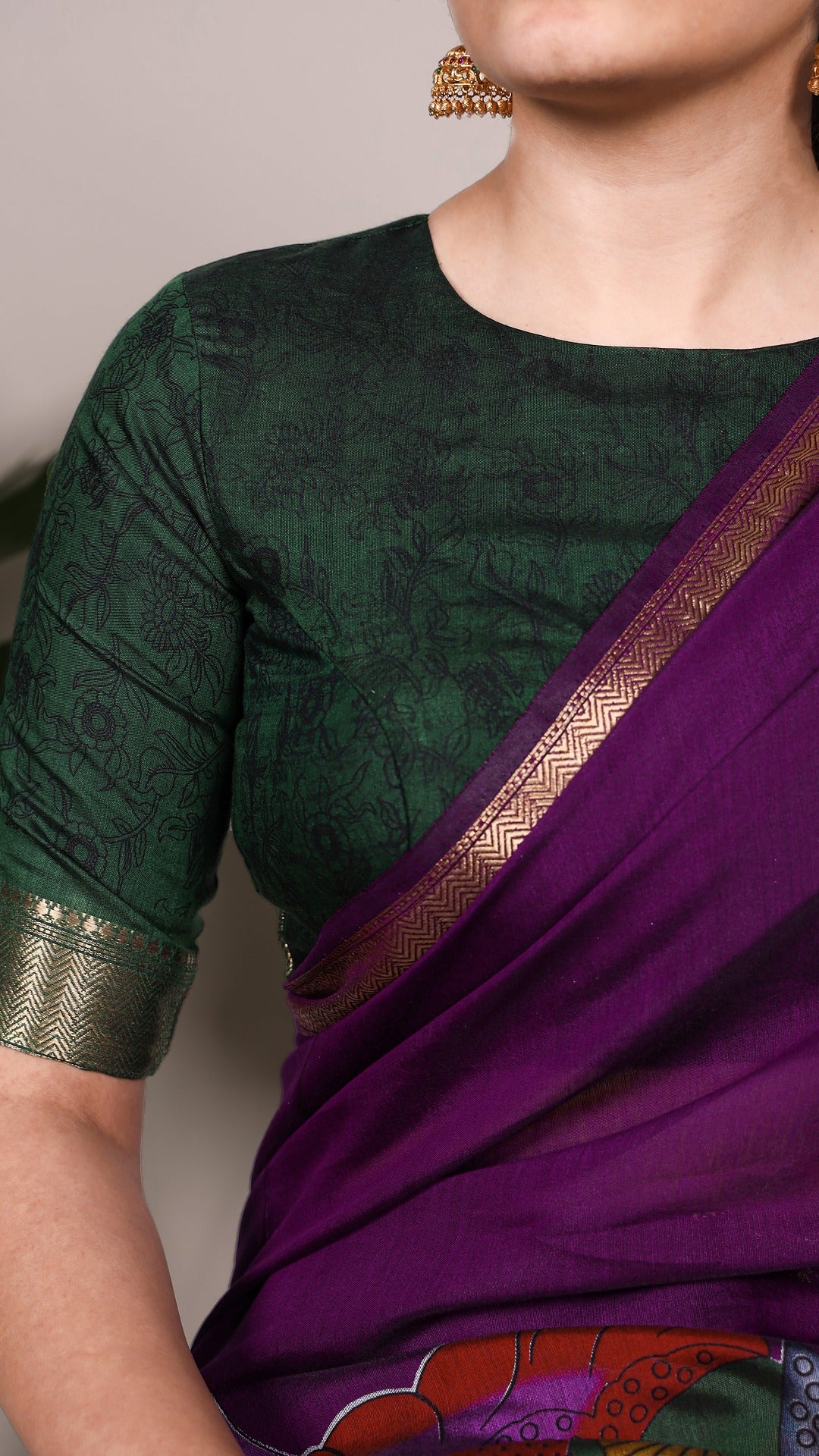 Elegant Handcrafted Saree