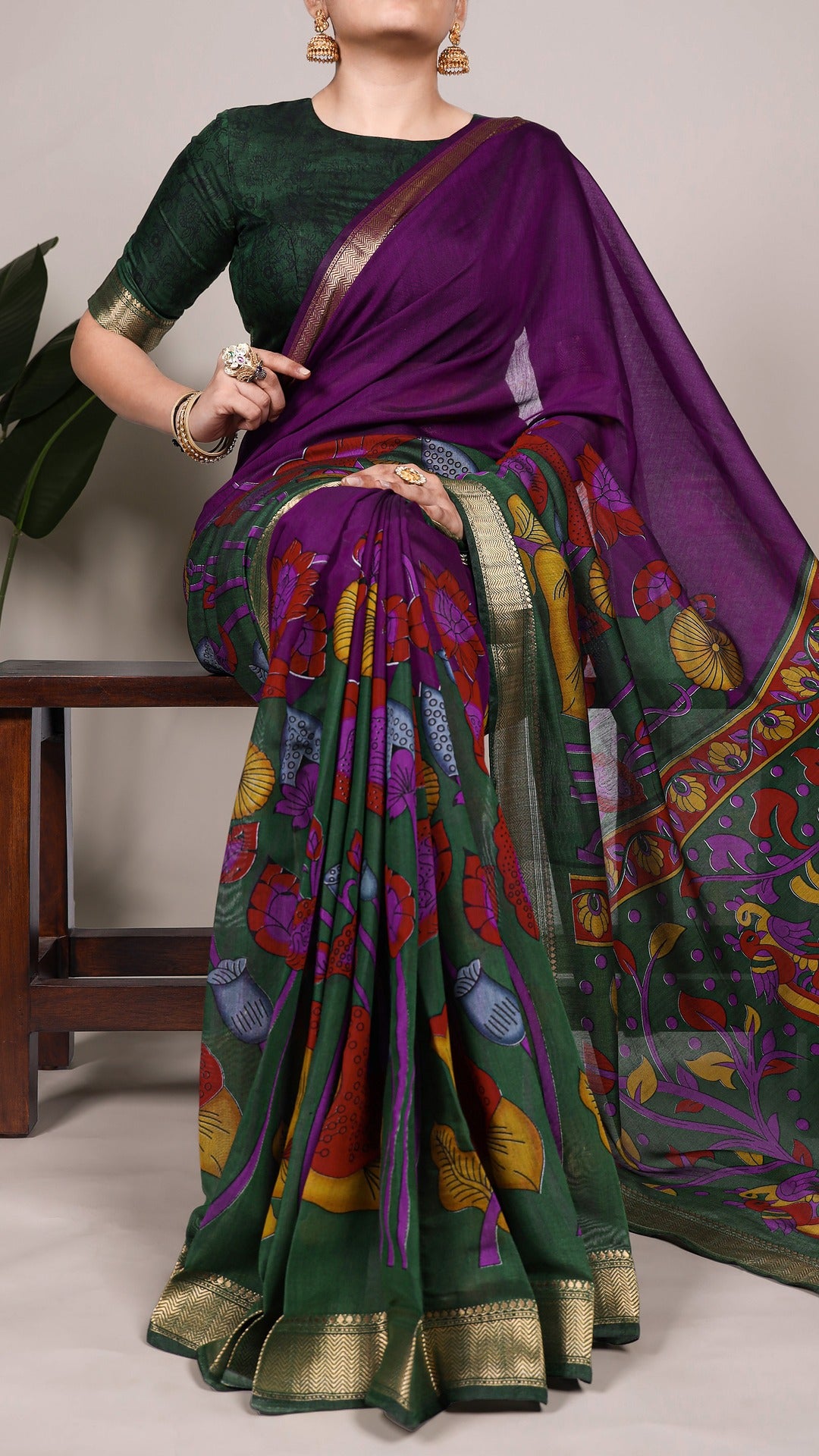 Elegant Handcrafted Saree