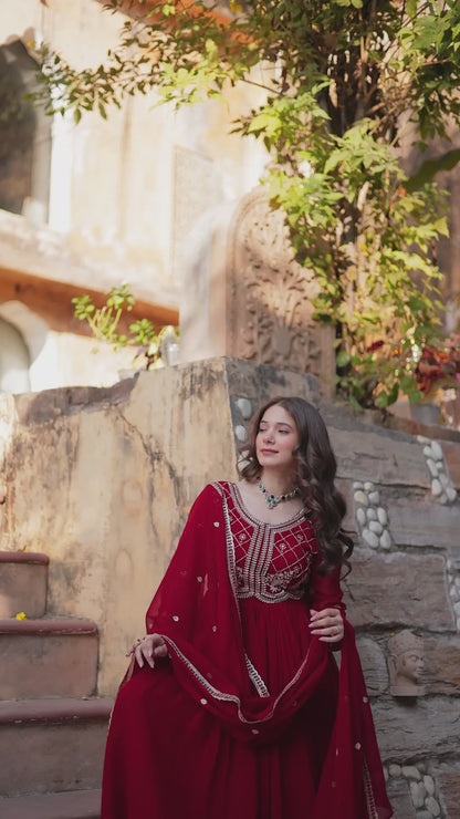 Rangbhoomi Gown