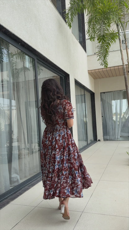 Graceful Bloom Gown