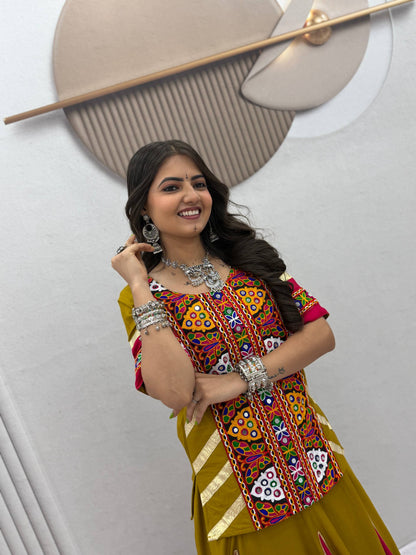 Navratri Special Kediyu Lehenga Set — RangBhoomi Festive Collection
