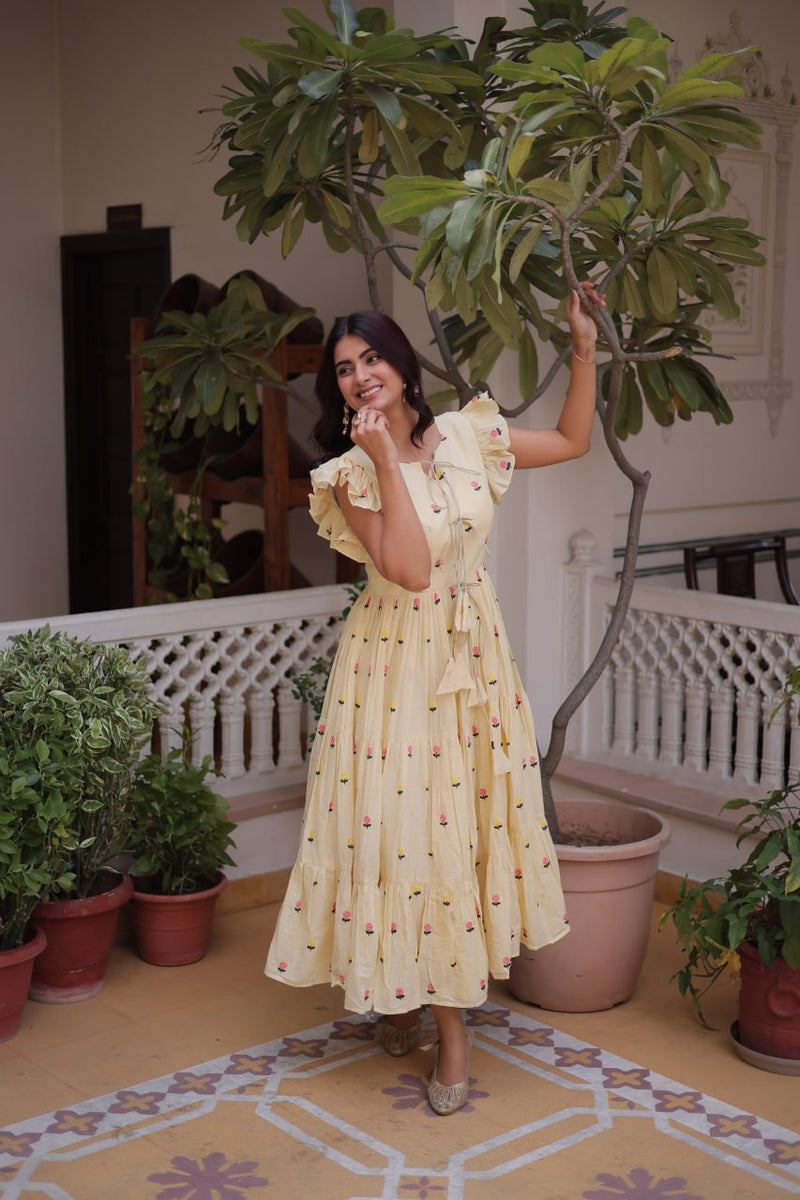 RangBhoomi Premium Designer Ready-Made Cotton Embroidered Kurti Collection 2026