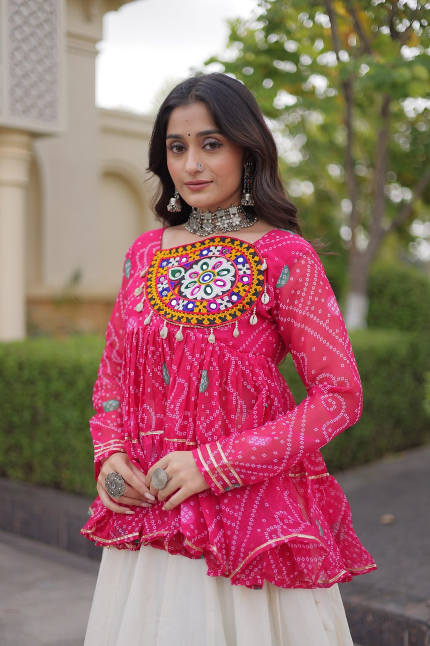 RangBhoomi Navratri Lehenga Choli Collection 2026 - Festive Full-Stitched Set