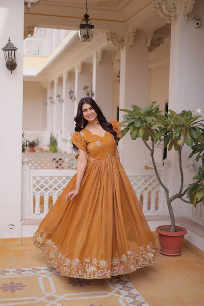 RangBhoomi Premium Designer Ready-Made Gown Collection