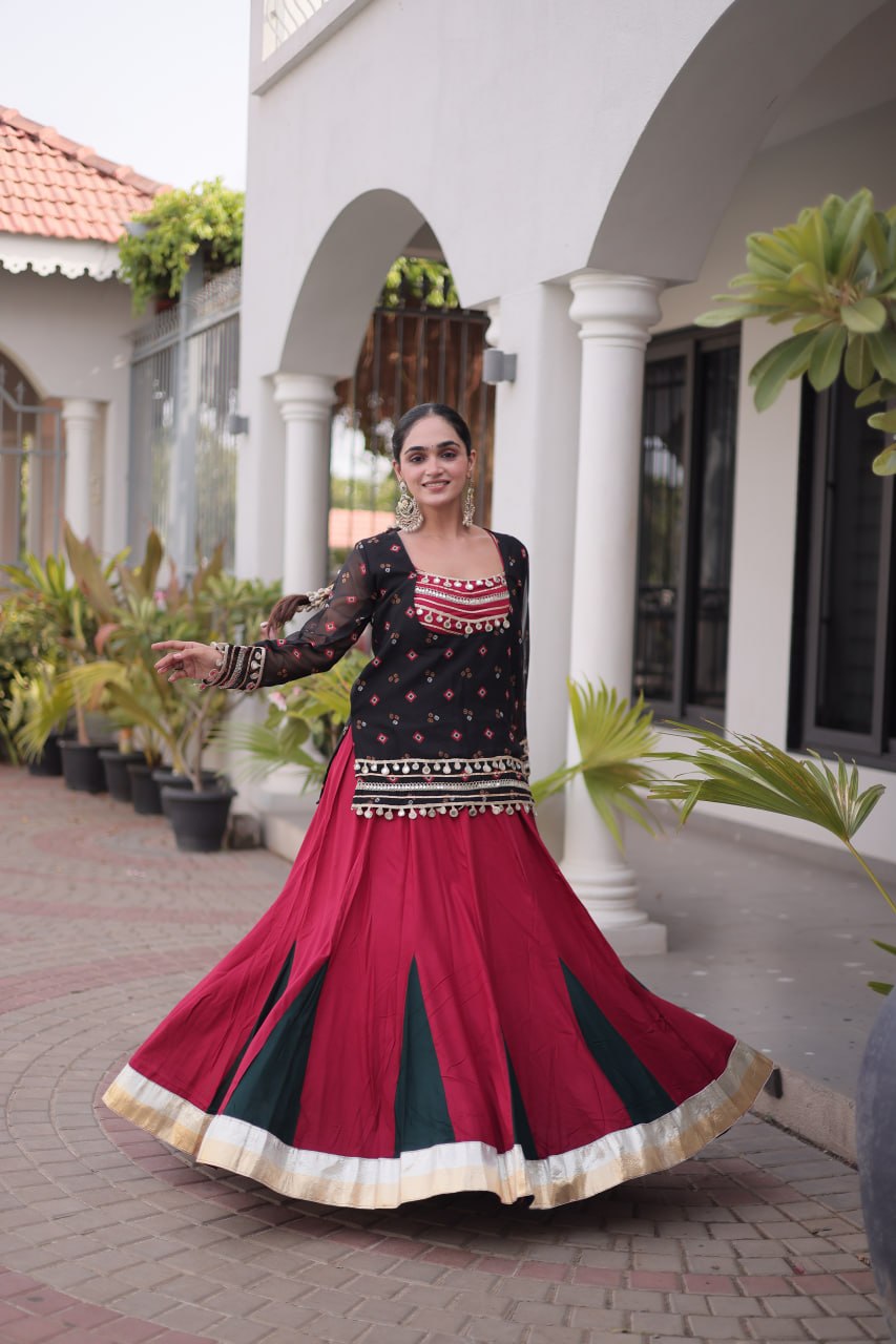 RangBhoomi Navratri Lehenga Choli Collection 2026 - Full-Stitched Festive Set