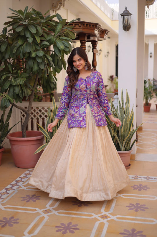 RangBhoomi Premium Ready-to-Wear Lehenga Choli Collection 2026 - Elegant Full-Stitched Ensemble