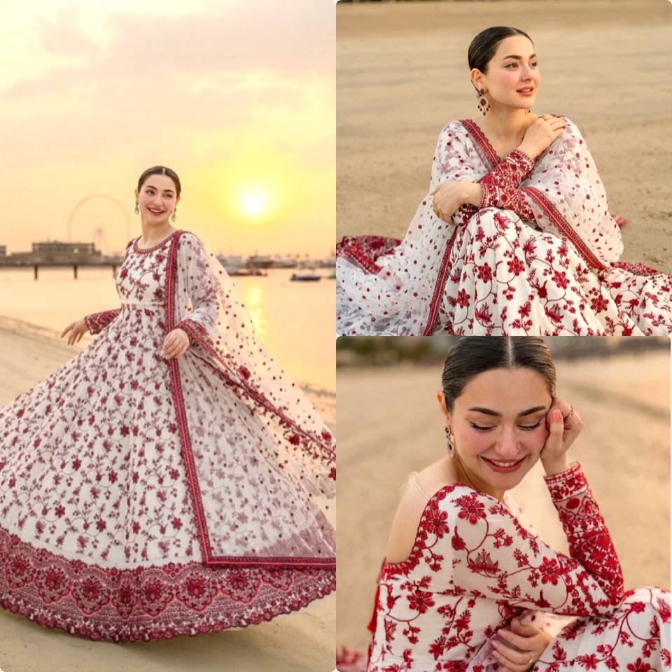 Elegant Party Wear Heavy Faux Georgette Gown with Organza Dupatta and Micro Cotton Bottom Set