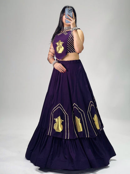 RangBhoomi CHITRA Ethnic Cotton Lehenga Set — Navratri Collection