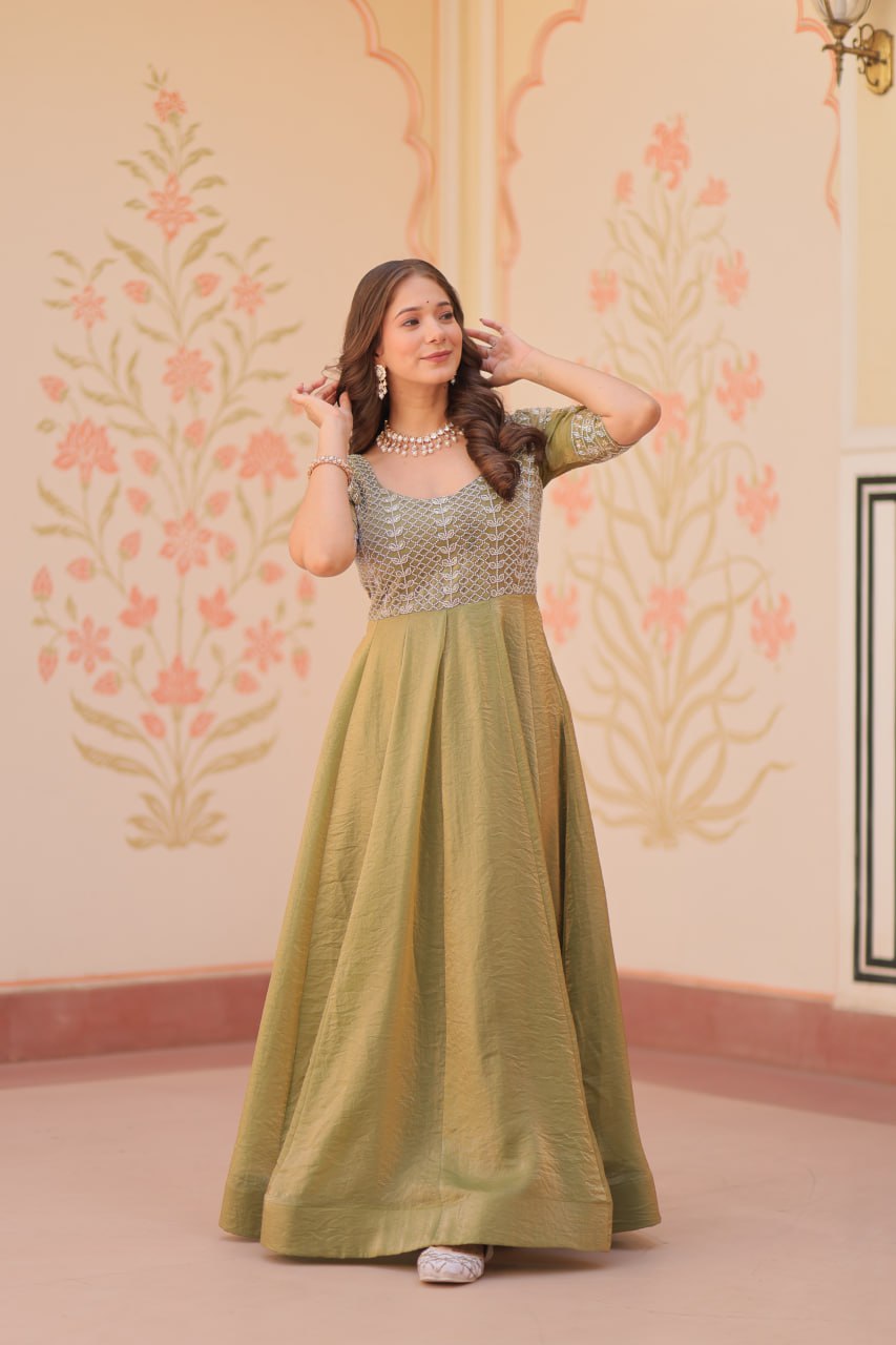 Beaded Radiance Gown