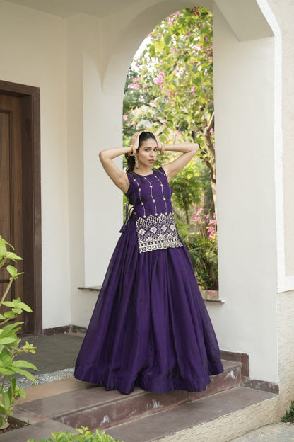 Premium Beads Embroidered Jacket-Lehenga Sets ✨