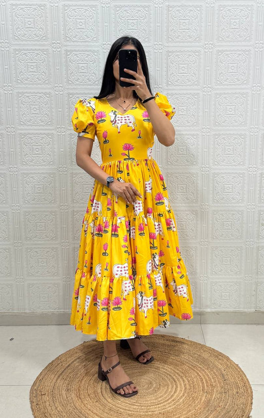 Real Own Modeling New Super Trendy Dress