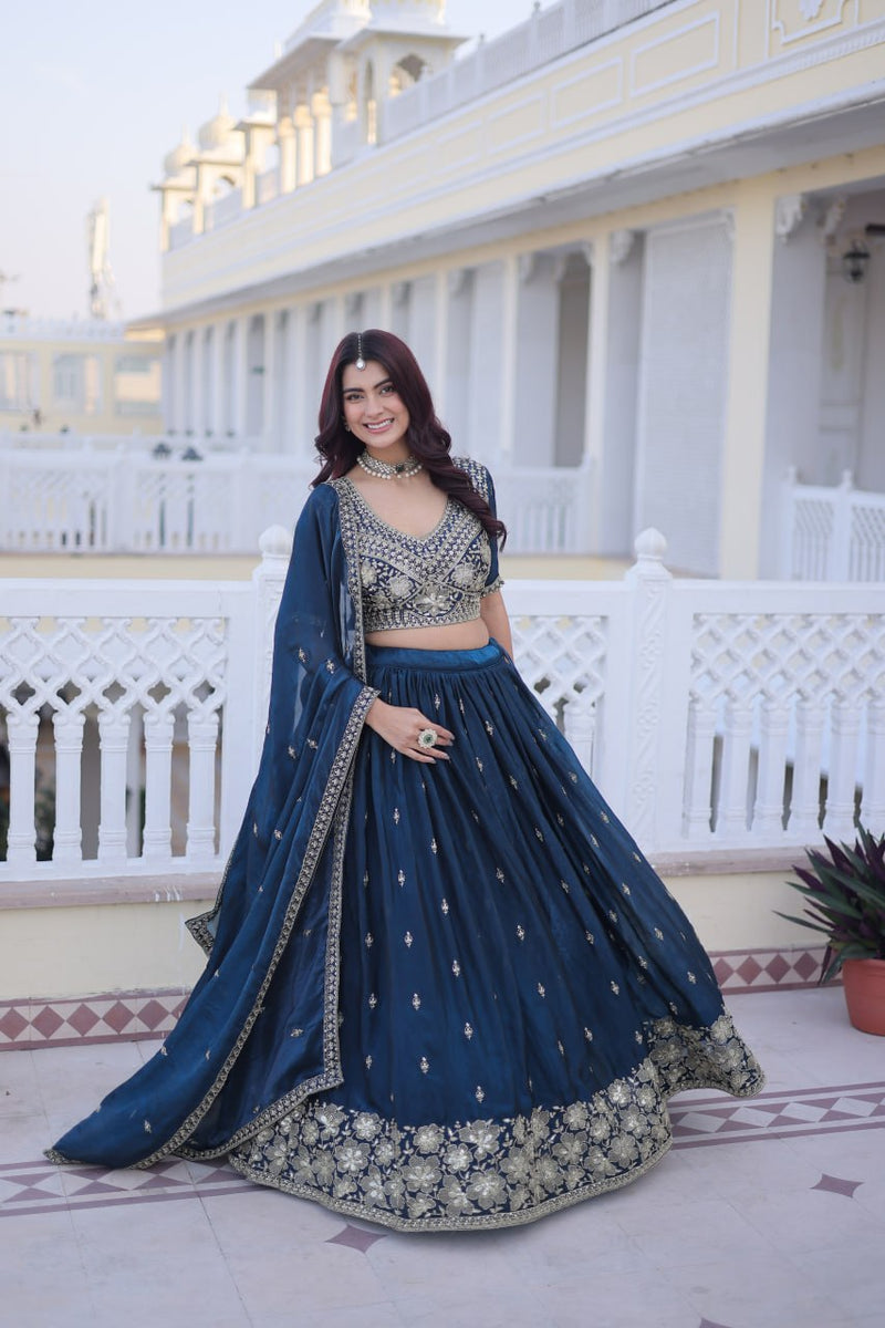 RangBhoomi Premium Readymade Lehenga Choli Collection 2026 - Rama