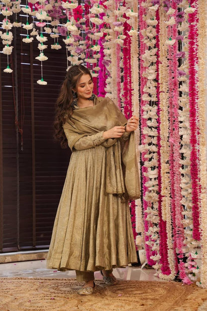 Silver Bandhani Suit - Shine Brighter
