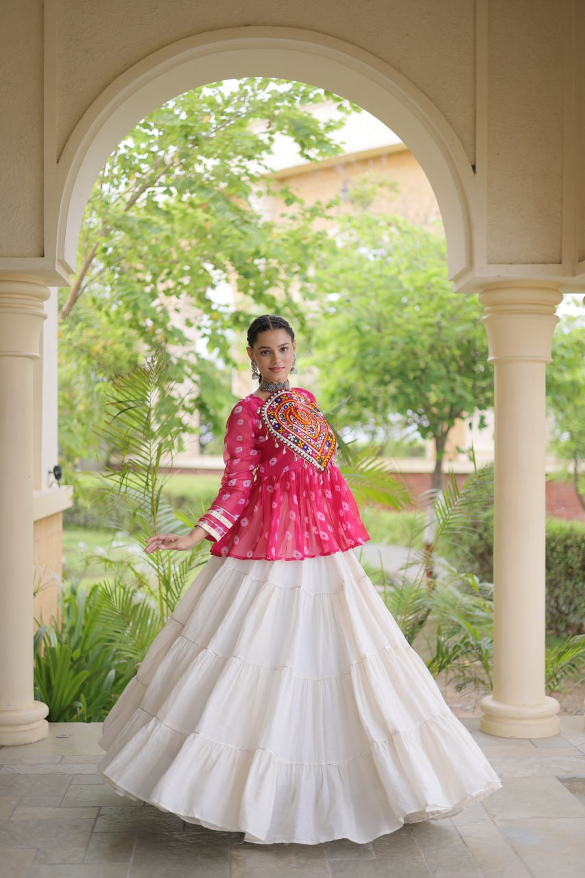 RangBhoomi Navratri Lehenga Choli Collection 2026 – Full-Stitched Festive Set