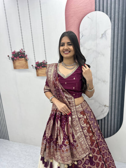 Exclusive Wedding Collection Featuring Trendy Lehenga and Saree Sets by RangBhoomi