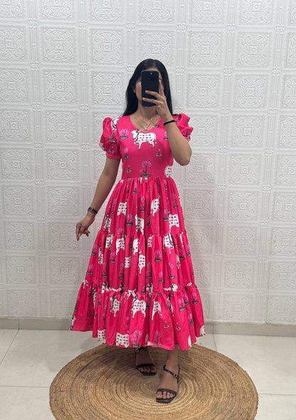 Real Own Modeling New Super Trendy Dress