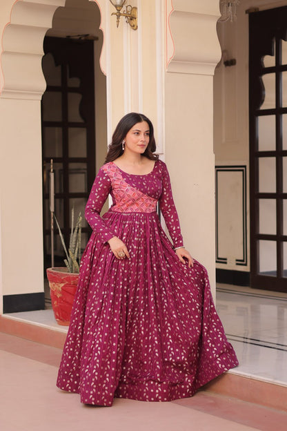 Weave Elegance Gown
