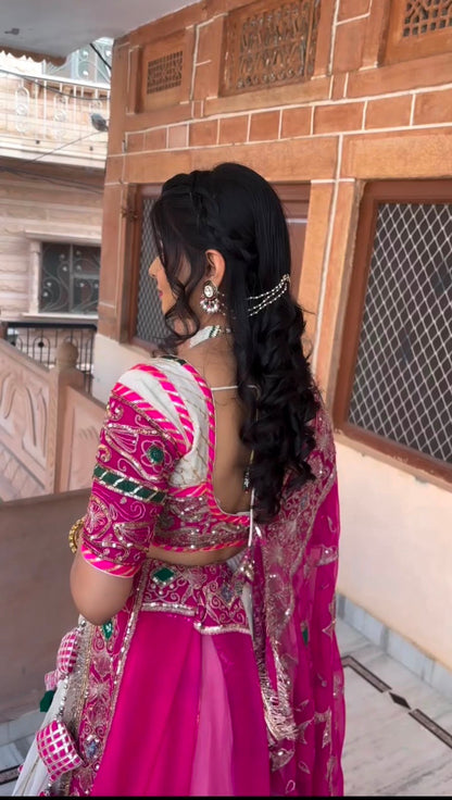 RangBhoomi Elegant Navratri Special Lehenga Choli Set with Heavy Embroidery and Premium Fabrics