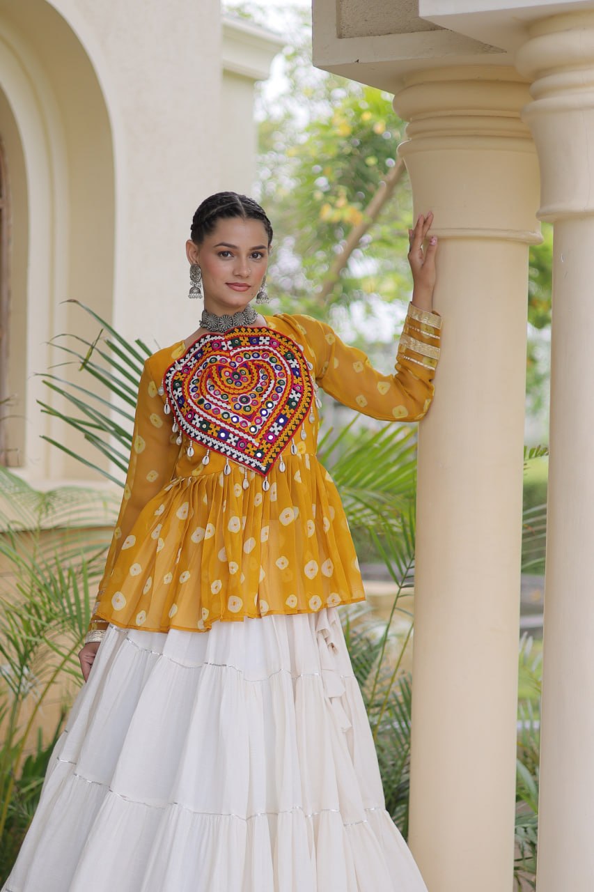 RangBhoomi Navratri Lehenga Choli Collection 2026 – Full-Stitched Festive Set
