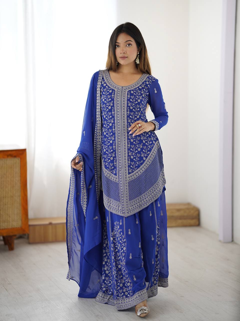 Premium Brand Wear Collection Featuring Real-Model Photography – Elegant Festive and Party Outfit