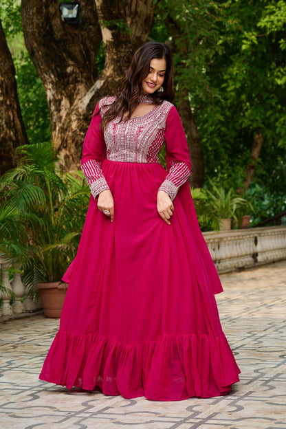 Elegant Ready-Made Gown | Designer Collection