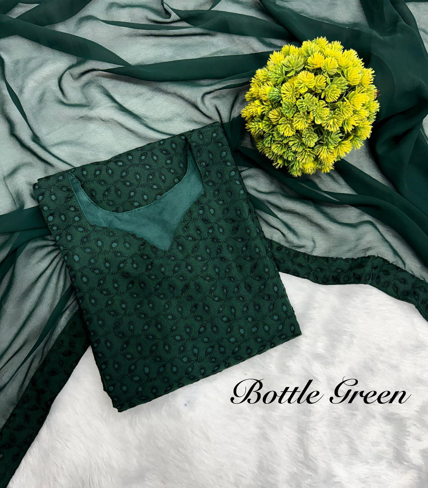 Premium Hakoba Cotton Kurti with Dupatta – 6 Vibrant Colors