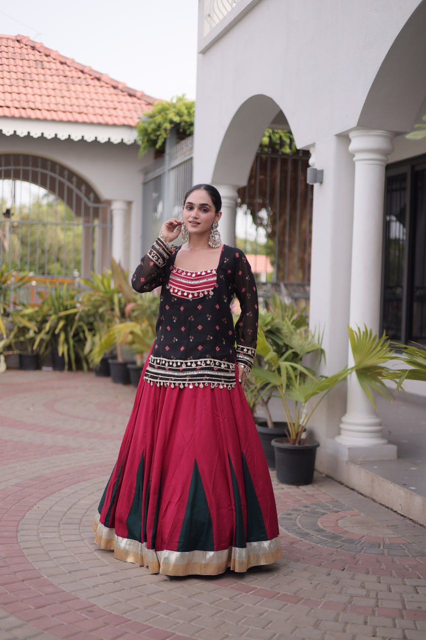 RangBhoomi Navratri Lehenga Choli Collection 2026 - Full-Stitched Festive Set